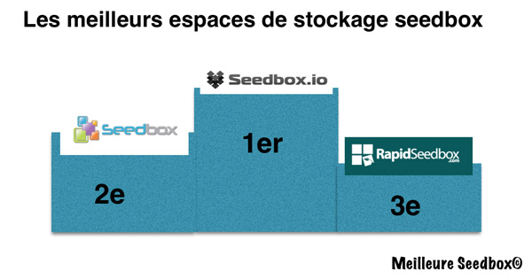 Stockage meilleure seedbox